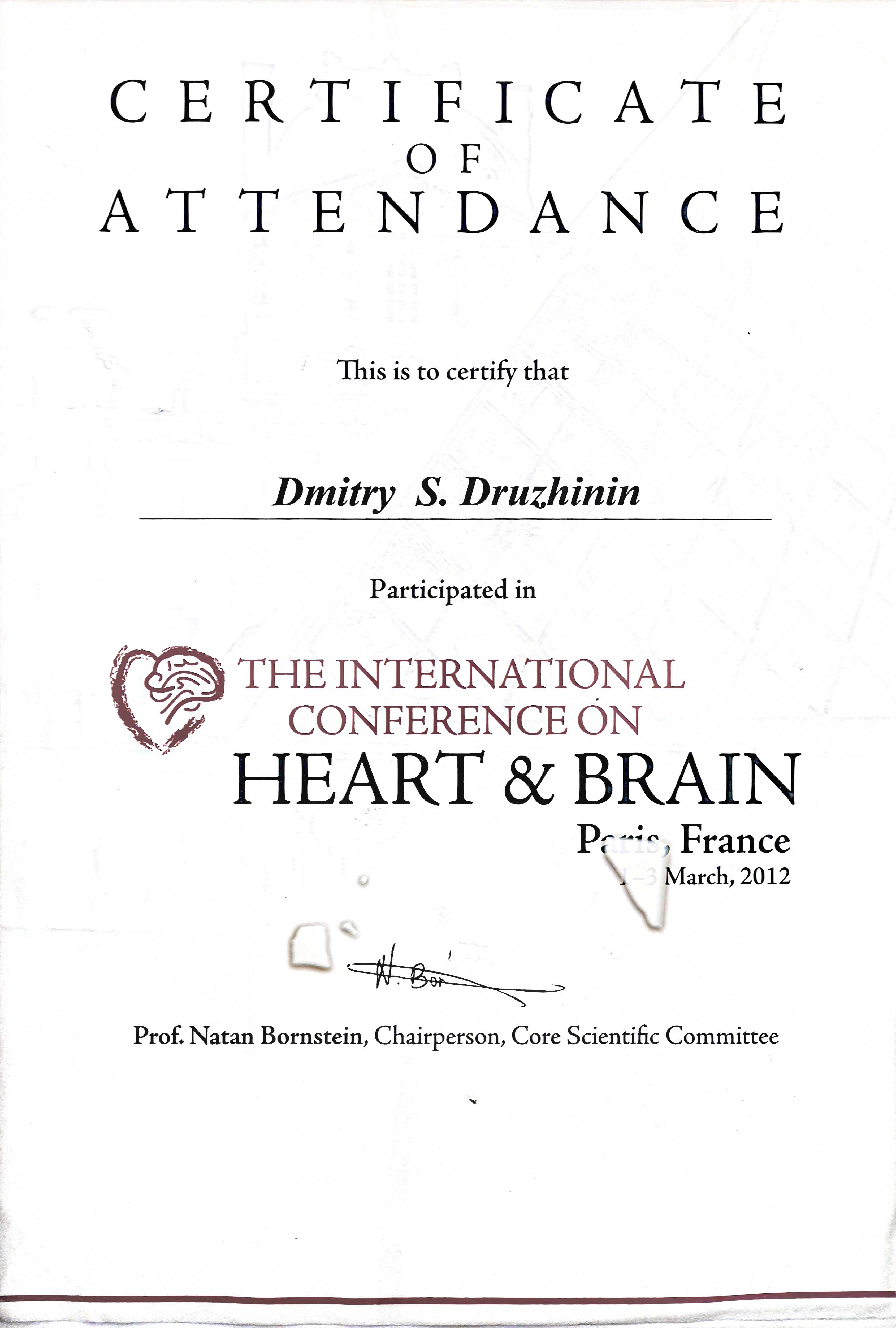 Врач невролог, нейрофизиолог, д.м.н. профессор Дружинин Дмитрий Сергеевич