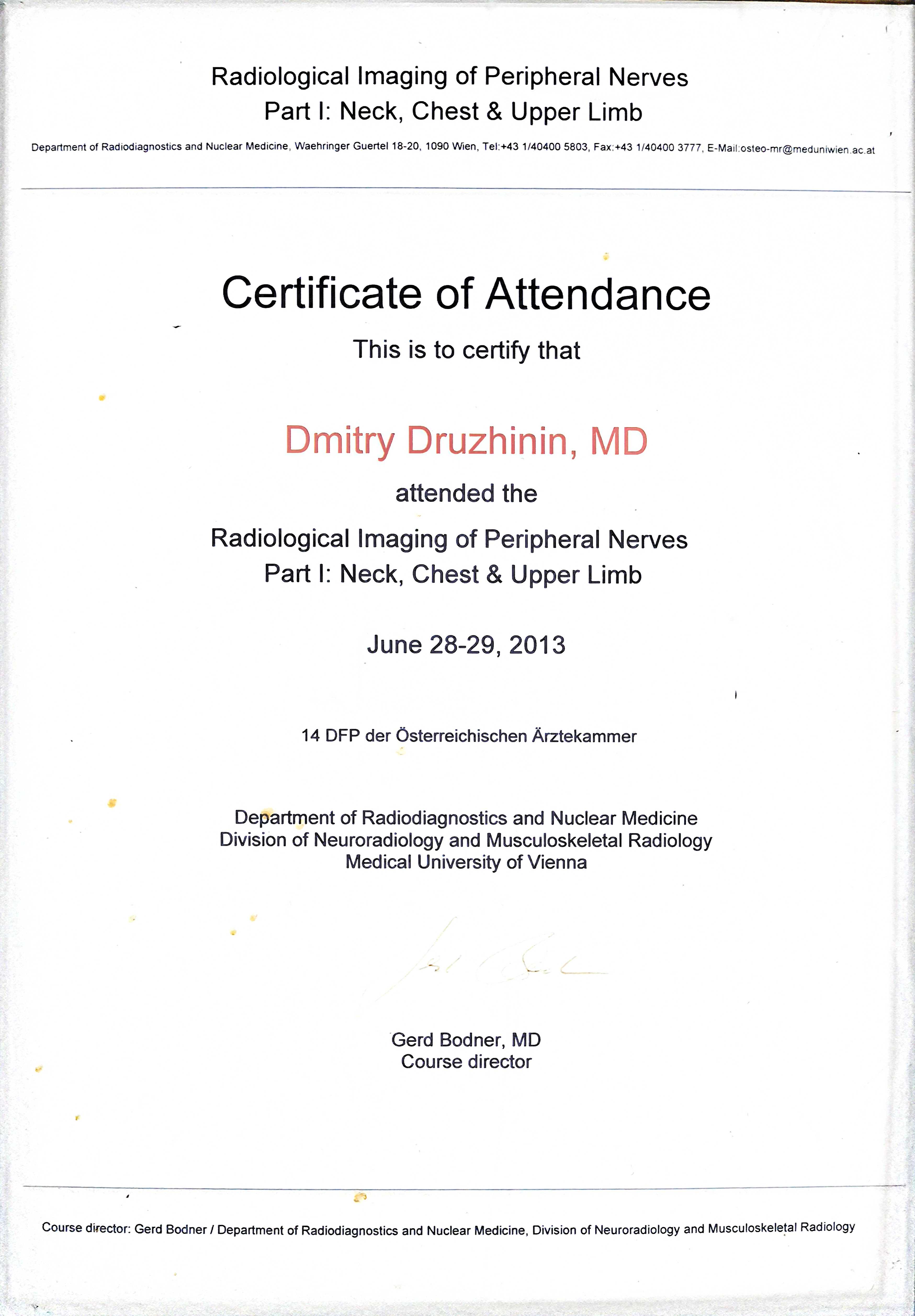 Врач невролог, нейрофизиолог, д.м.н. профессор Дружинин Дмитрий Сергеевич